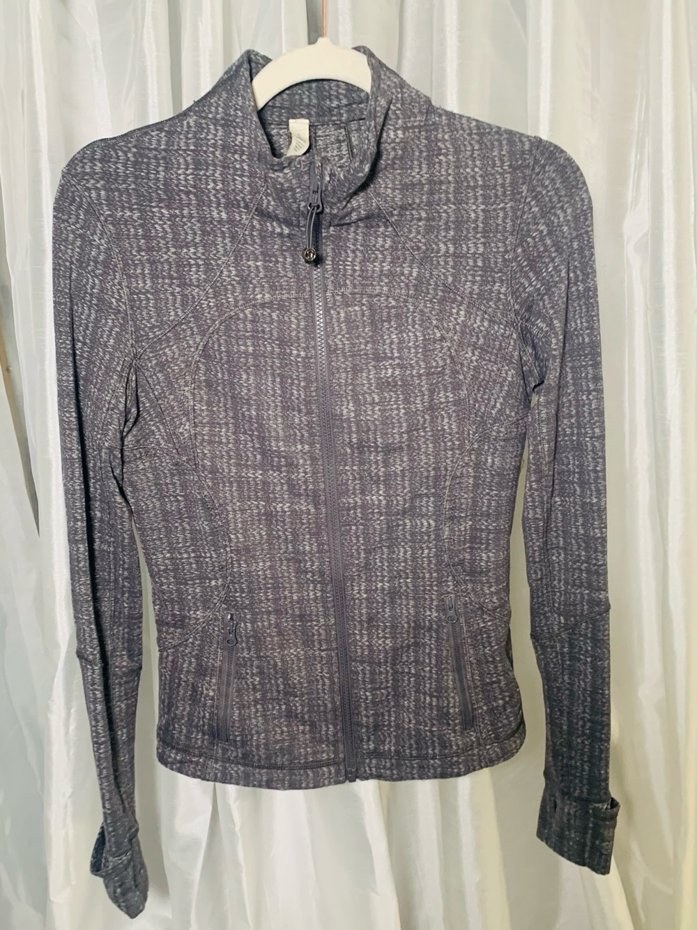 lululemon athletica Charcoal Heather Zip Hoodie